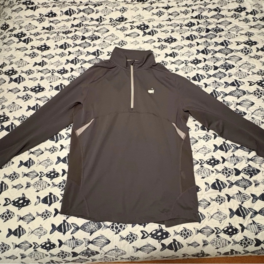 Gray Masters Quarter-Zip Pullover - image 4
